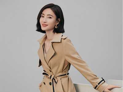 王麗坤代言曼婭奴女裝，知名女裝品牌代言人