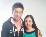 高潔與焦恩俊合影
